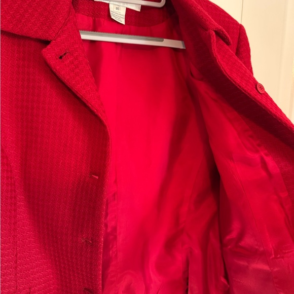 Rena Rowan Vibrant Red Women's Blazer - Picture 6 of 7